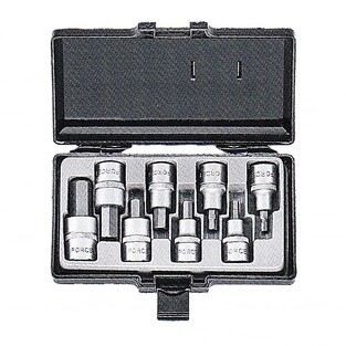 Σετ 8 Καρυδάκια Allen 1/2" σε Ίντσες 5/32-5/8" FORCE 4091 S