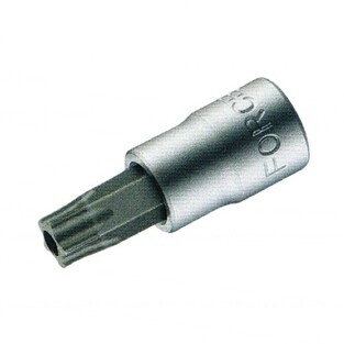 Καρυδάκι Allen 1/4" Torx με 5 Γωνίες με Τρύπα TS30x32mm FORCE 32F3230