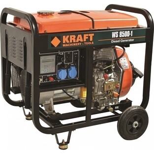 KRAFT - WS 8500-1 Ηλεκτρογεννήτρια πετρελαίου 6500 W