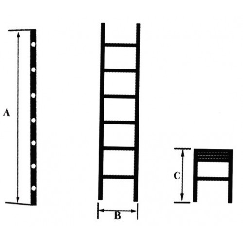 BULLE - PA11 Σκάλα Πτυσσόμενη Τηλεσκοπική με 11 Σκαλιά