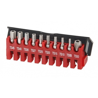 ΜΥΤΕΣ TORX ΜΕ 5 ΓΩΝΙΕΣ ΜΕ ΤΡΥΠΑ 1/4 ΣΕΤ 10 ΤΕΜ.