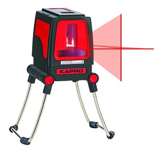 KAPRO - Laser Γραμμικό Σταυρού 30m 2 ακτίνων (Κόκκινη Δέσμη)