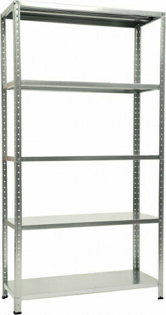 Γαλβανιζέ Ραφιέρα με 5 Ράφια 100x40x187cm BULLE 610402