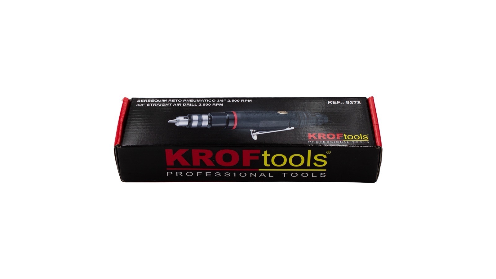 Δράπανο Ίσιο 3/8’’ 2.500 RPM KROF 9378