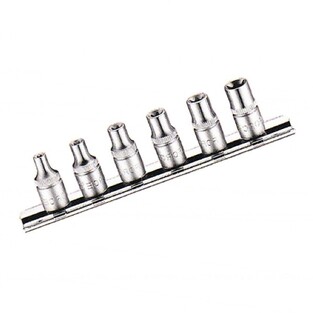 Σετ 6 Καρυδάκια 1/4" Torx Θηλυκά E4-E10 FORCE 2062 S