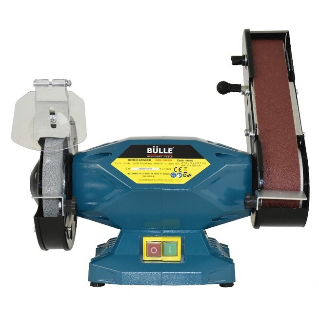 Δίδυμος Τροχός Πάγκου με Πέτρα/Ταινία Ø 150mm 350W BULLE 41846