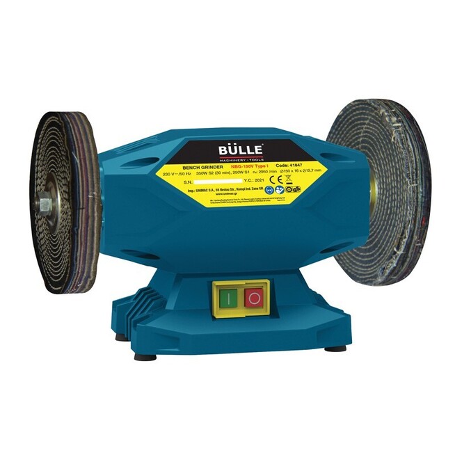 Δίδυμος Τροχός Γυαλίσματος Ø 150mm 350W BULLE 41847