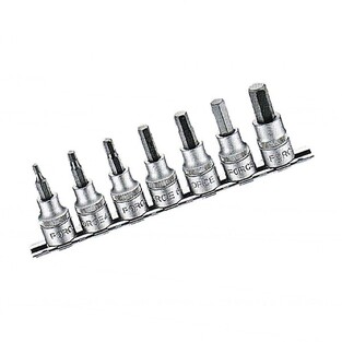 Σετ 7 Καρυδάκια Allen 3/8" 3-10mm FORCE 3075