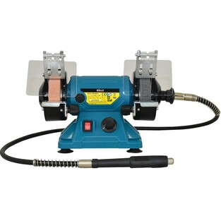 Δίδυμος Τροχός Mini με Εύκαμπτο Άξονα Ø 75mm 150W BULLE 41840