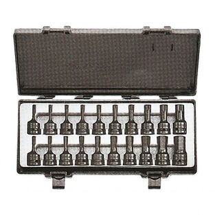 Σετ 20 Καρυδάκια Αέρος 1/2" Allen & Torx 4-19mm & Τ20-Τ70 FORCE 4205