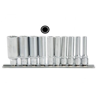 ΚΑΡΥΔΑΚΙΑ 1/4 ΠΟΛΥΓΩΝΑ ΜΑΚΡΙΑ ΣΕΤ 10 ΤΕΜ. FORCE (5-14mm)