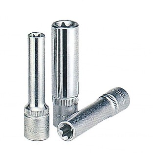 Καρυδάκι 1/4" Torx Θηλυκό Μακρύ E8 FORCE 5265008