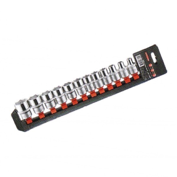 Σετ 12 Καρυδάκια 1/2" Εξάγωνα 10-24mm FORCE 4125