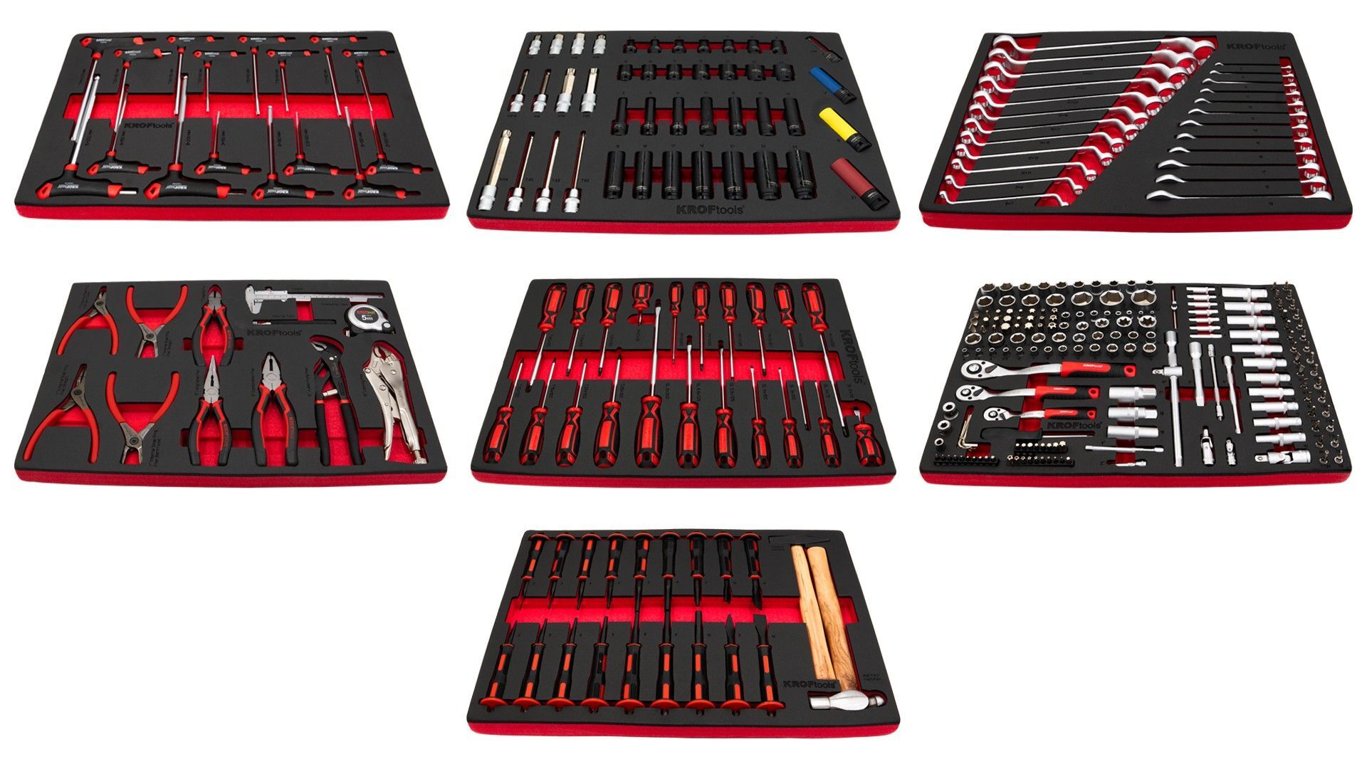 Εργαλειοφόρος 9 Συρταριών (Τα 7 Συρτάρια με εργαλεία) Proline KROF 8637