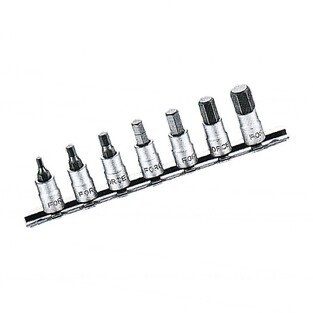 Σετ 7 Καρυδάκια Allen 1/4" 3-10mm FORCE 2073