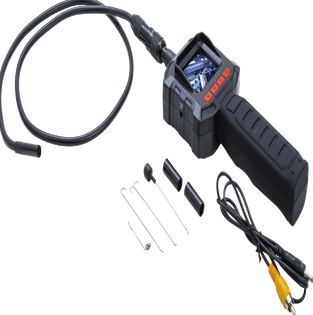 Έγχρωμη κάμερα ενδοσκοπίου με οθόνη TFT | Κεφαλή κάμερας Ø 8 mm  BGS 63216